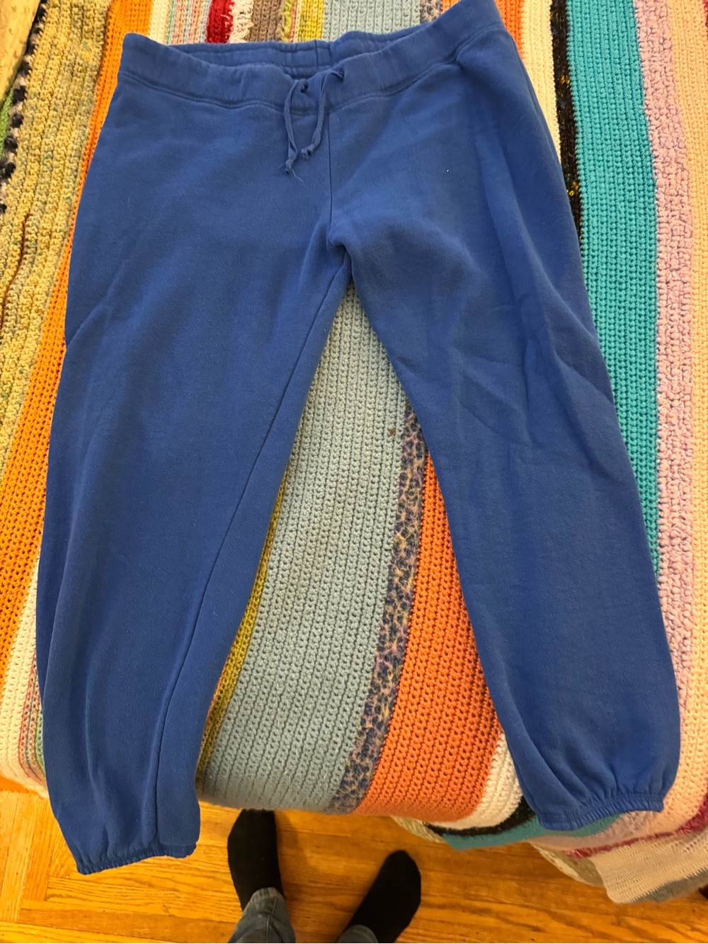 Soffe Royal Blue Fleece Joggers